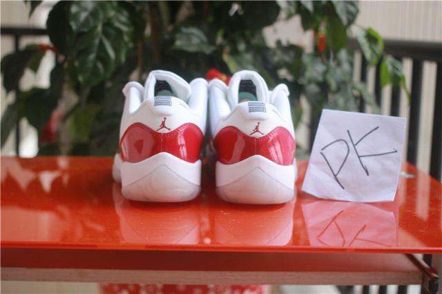 Authentic Air Jordan 11 Low Varsity Red